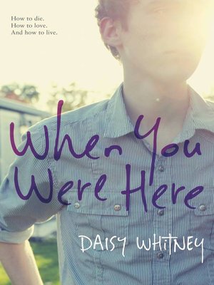 When You Were Here - ebook